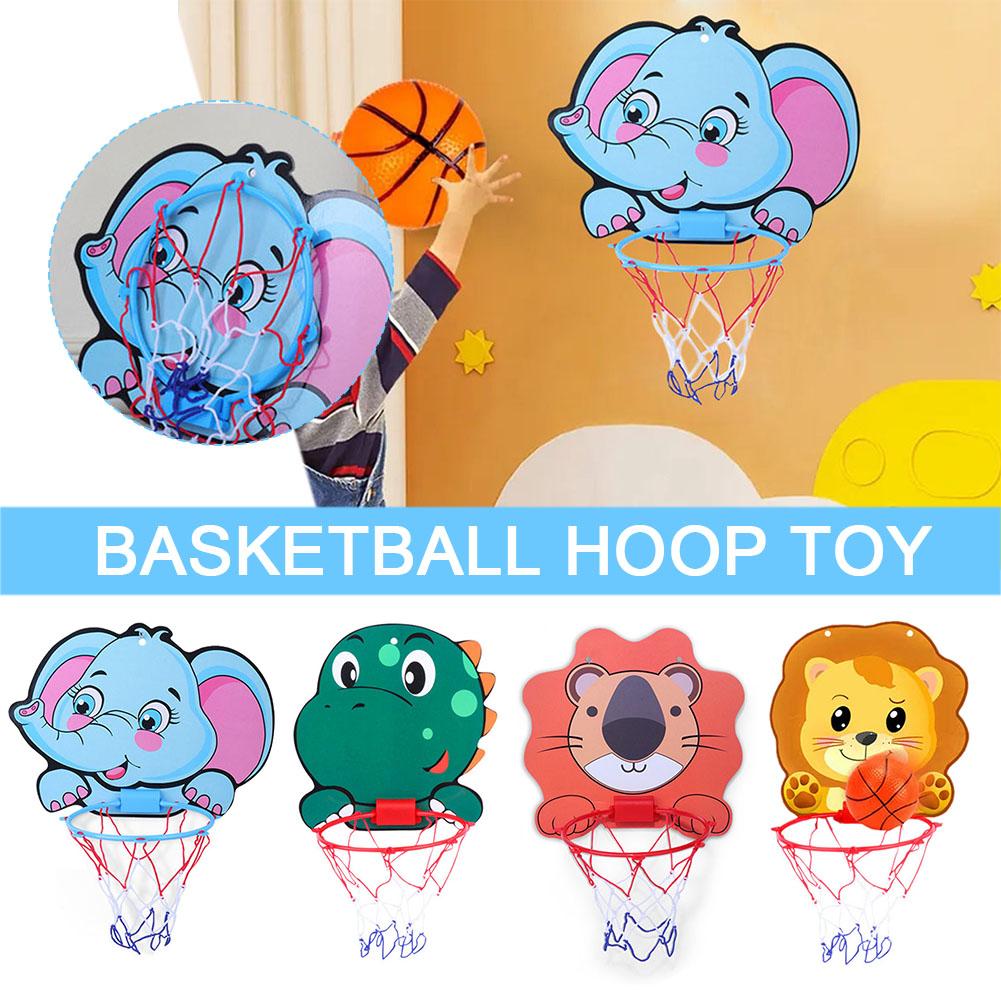 thumbnail image 3 of SGACAI Mini aro de baloncesto para niños de interior, red de juguete para puerta G1Z2, montado en la pared, 3 of 7