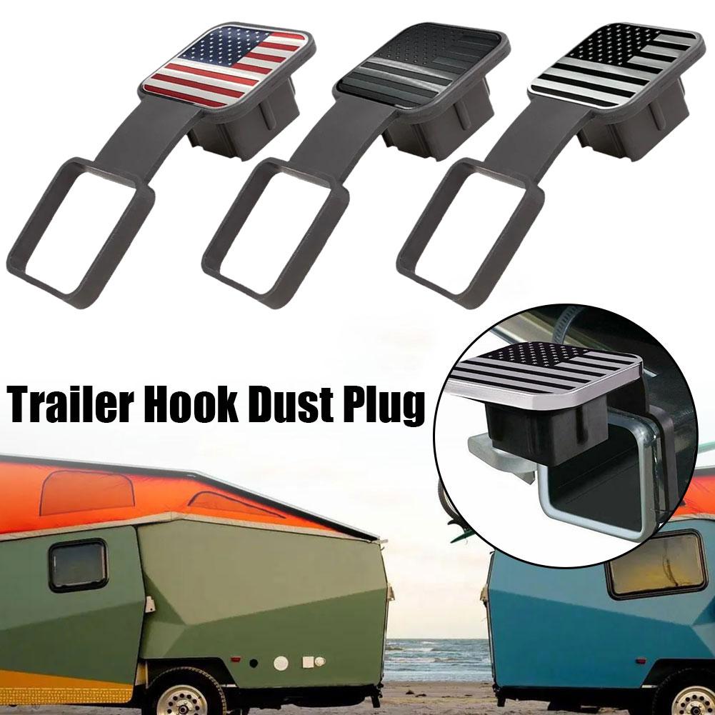 thumbnail image 2 of Ruifaya Tapón de goma para la cubierta del receptor del enganche del remolque de 2 pulgadas, protector de tapa del tubo del tapón de remolque C6, 2 of 7