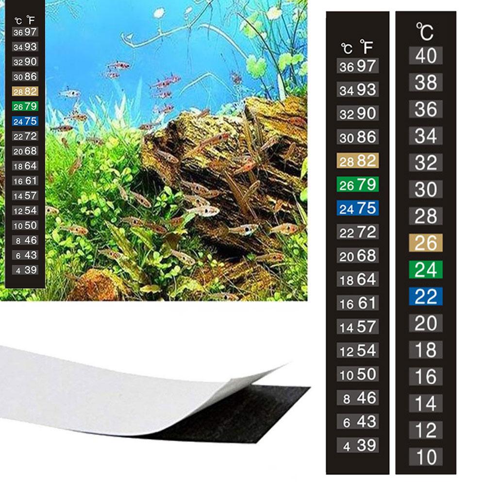thumbnail image 2 of SGACAI Pegatinas de temperatura para termómetro de pecera de acuario Accesorios para acuariosÐσ, 2 of 7