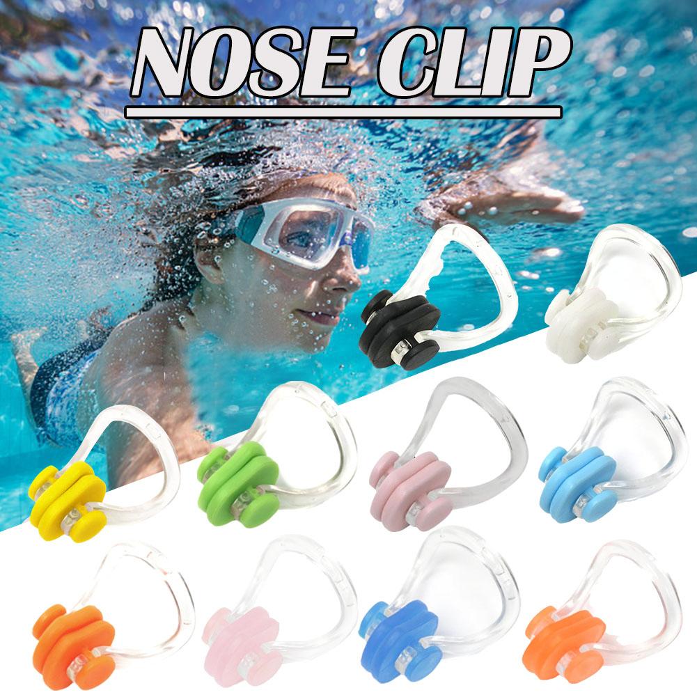 thumbnail image 4 of Wartleves Pinzas nasales reutilizables de silicona suave para nadar, cómodas para bucear y hacer surf, nuevas ☆_, 4 of 7