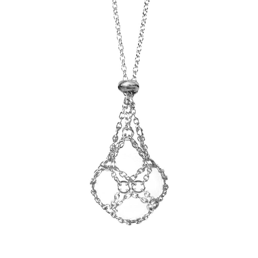 thumbnail image 4 of Ruifaya Nuevo collar de metal con red de cristal ajustable para mujer GX Collecting Ho Men❀, 4 of 7