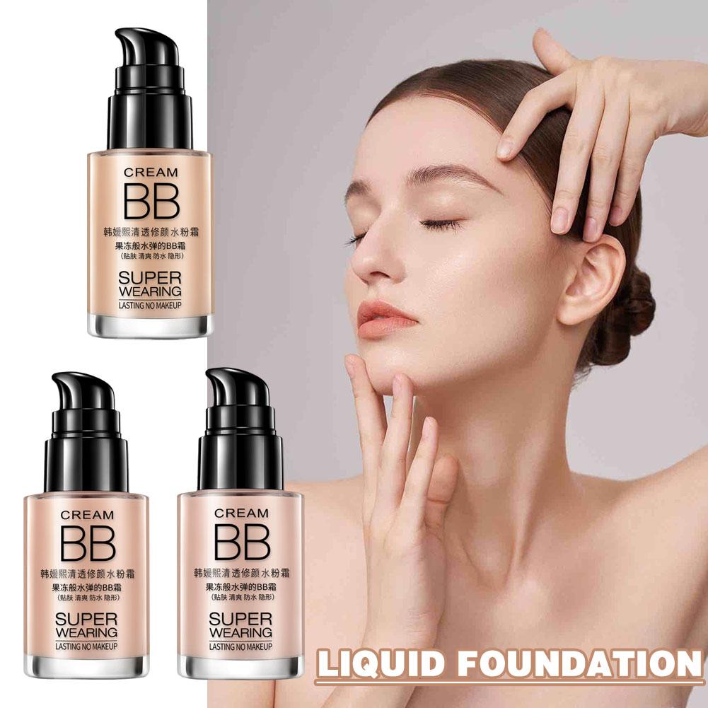 thumbnail image 4 of SGACAI Base de maquillaje líquida hidratante resistente al agua y blanqueadora BB Cream Brighten Base, 4 of 7