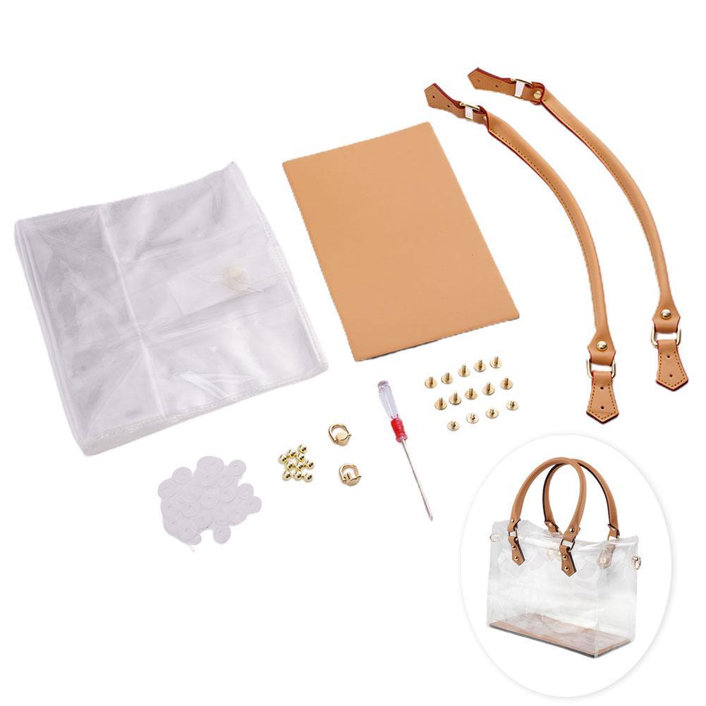 thumbnail image 5 of SGACAI Kit para hacer bolsos de mano de PVC transparente, 5 of 7