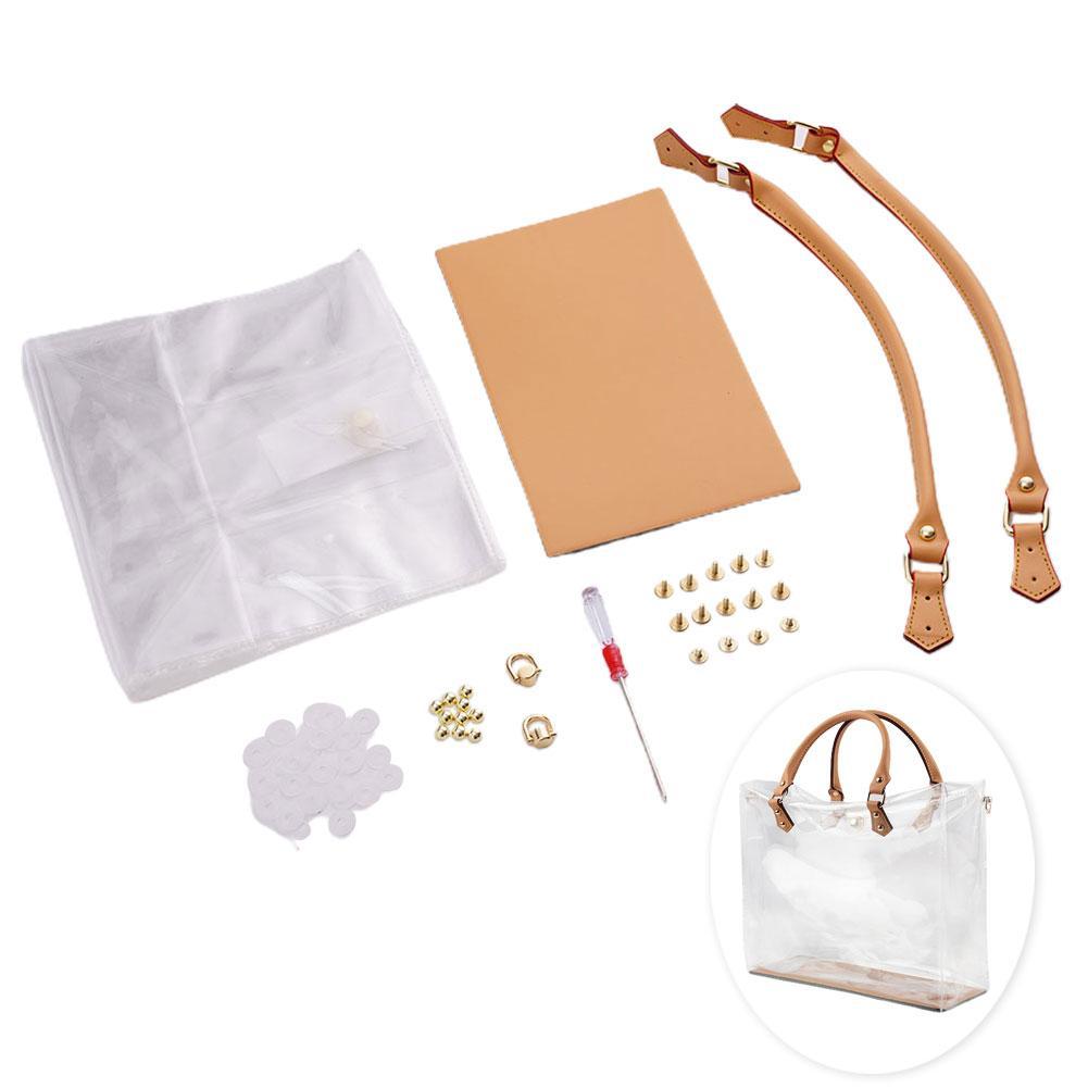thumbnail image 4 of SGACAI Kit para hacer bolsos de mano de PVC transparente, 4 of 7
