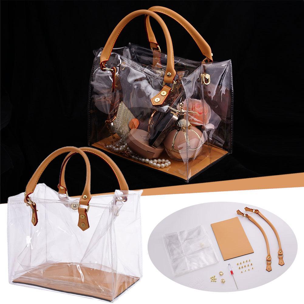 thumbnail image 2 of SGACAI Kit para hacer bolsos de mano de PVC transparente, 2 of 7