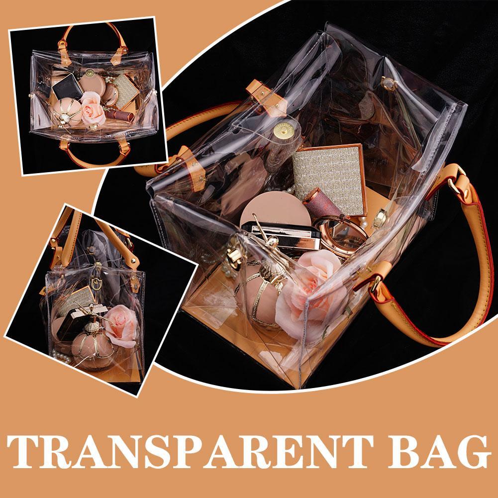 thumbnail image 3 of SGACAI Kit para hacer bolsos de mano de PVC transparente, 3 of 7