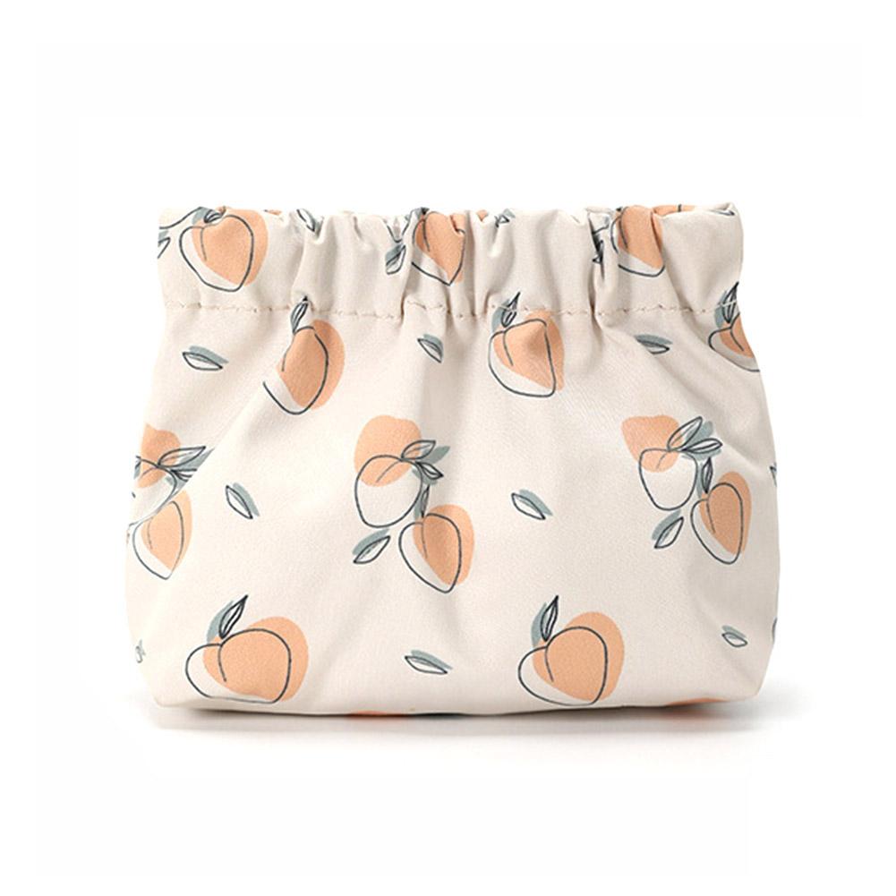 thumbnail image 4 of Ruifaya Organizador de lazos elásticos para el cabello con estampado lindo, bolsa de almacenamiento de lápiz labial elástica portátil, 4 of 7