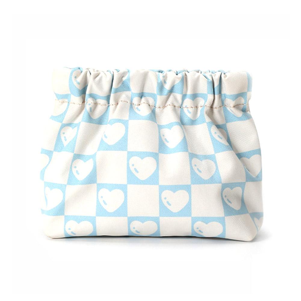 thumbnail image 5 of Ruifaya Organizador de lazos elásticos para el cabello con estampado lindo, bolsa de almacenamiento de lápiz labial elástica portátil, 5 of 7