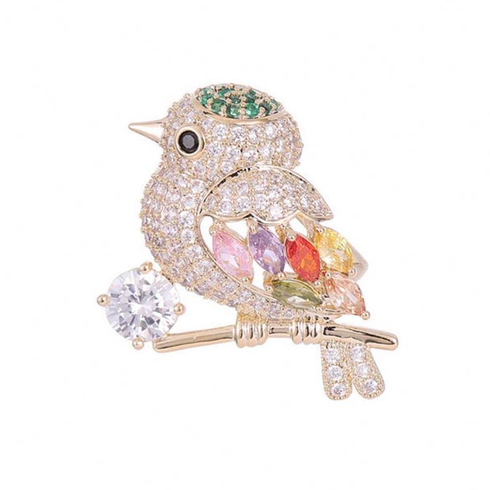 thumbnail image 3 of SGACAI Broche de pájaro DeliUSte para mujeres y niñas, insignias, ropa, joyas, Navidad, EE. UU., 3 of 7