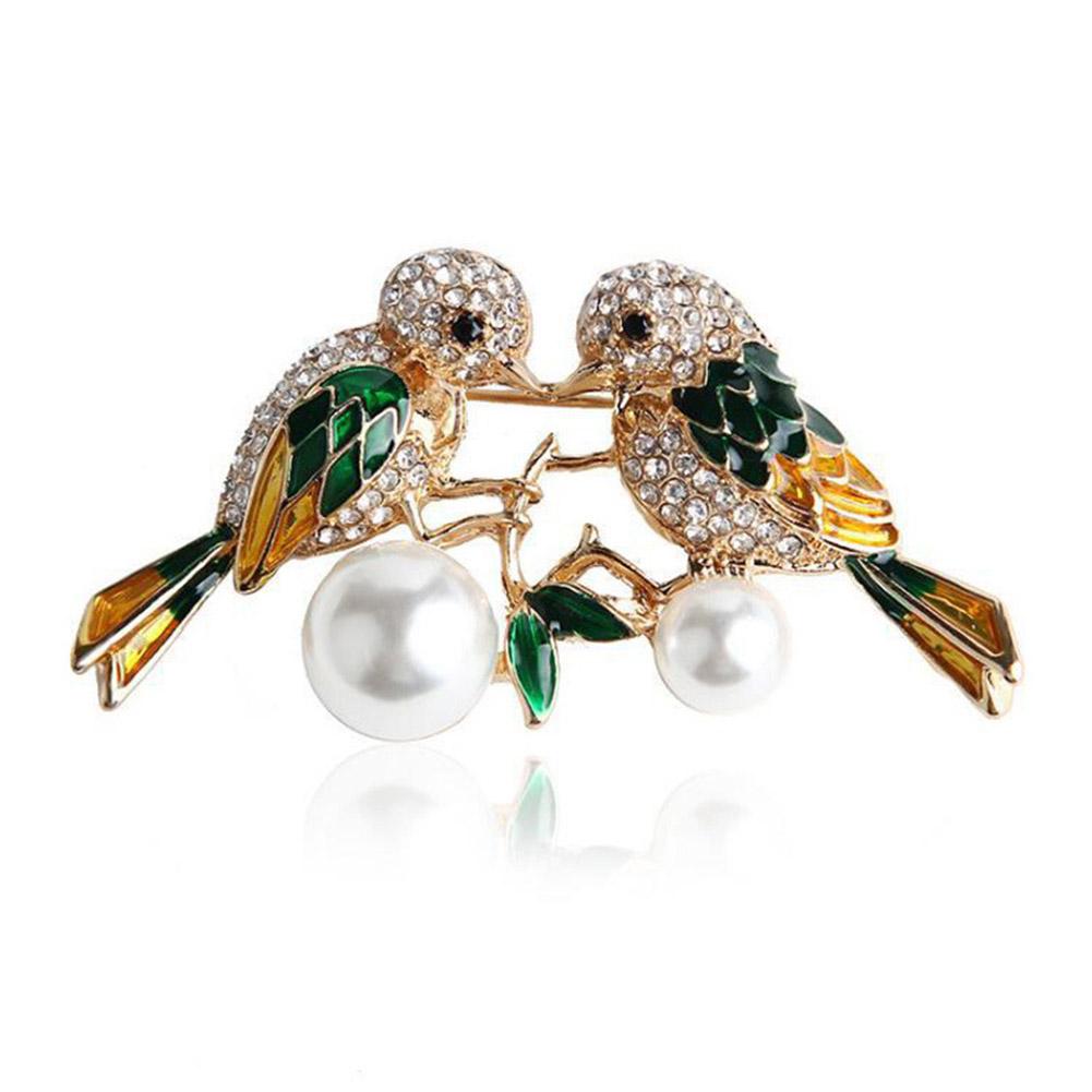 thumbnail image 5 of SGACAI Broche de pájaro DeliUSte para mujeres y niñas, insignias, ropa, joyas, Navidad, EE. UU., 5 of 7