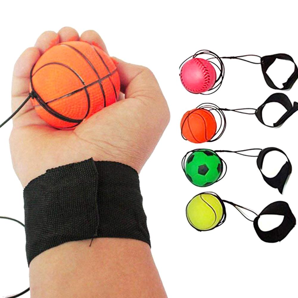 thumbnail image 2 of Ruifaya Pelota elástica de goma para muñeca con banda para saltar A6D1 Bonita Bonita, 2 of 7