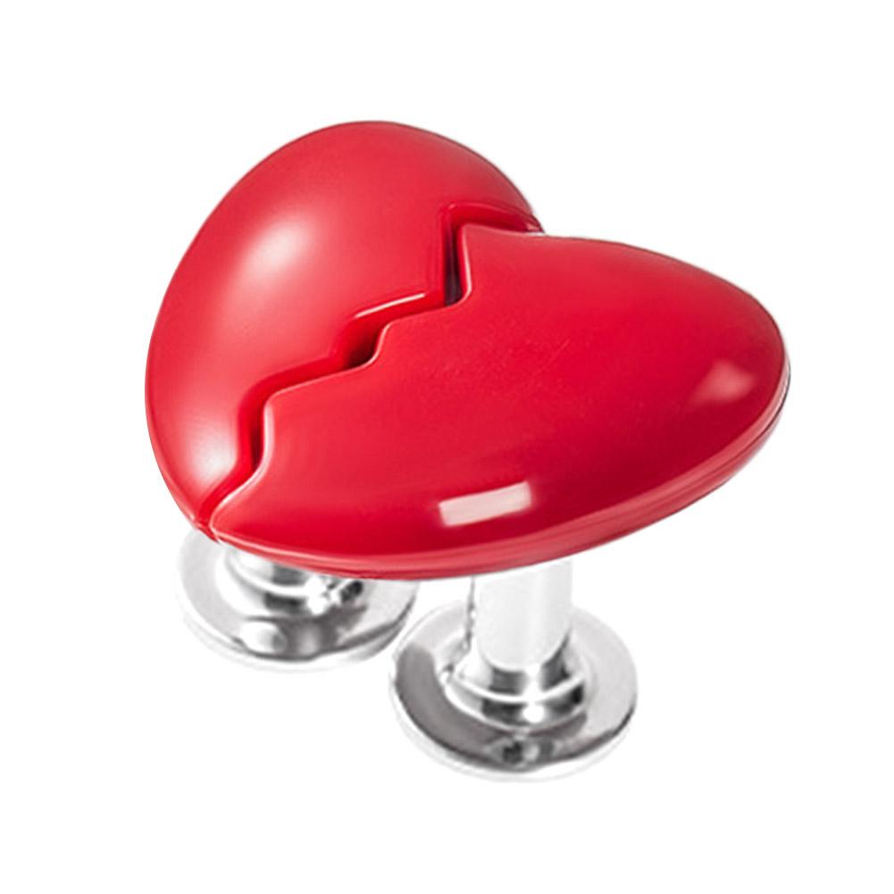 thumbnail image 4 of SGACAI Botón pulsador para inodoro con forma de corazón, manija para gabinete, interruptor de agua, Push Assista D7A &☆, 4 of 7