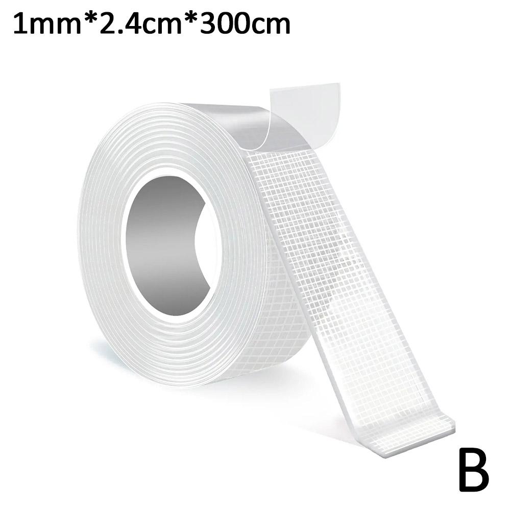 thumbnail image 1 of Cinta nano de rejilla, pegamento mágico sin dejar rastro, pegamento transparente, alta viscosidad, vibrato, mismo estilo, cinta acrílica resistente de doble cara, 1 of 2