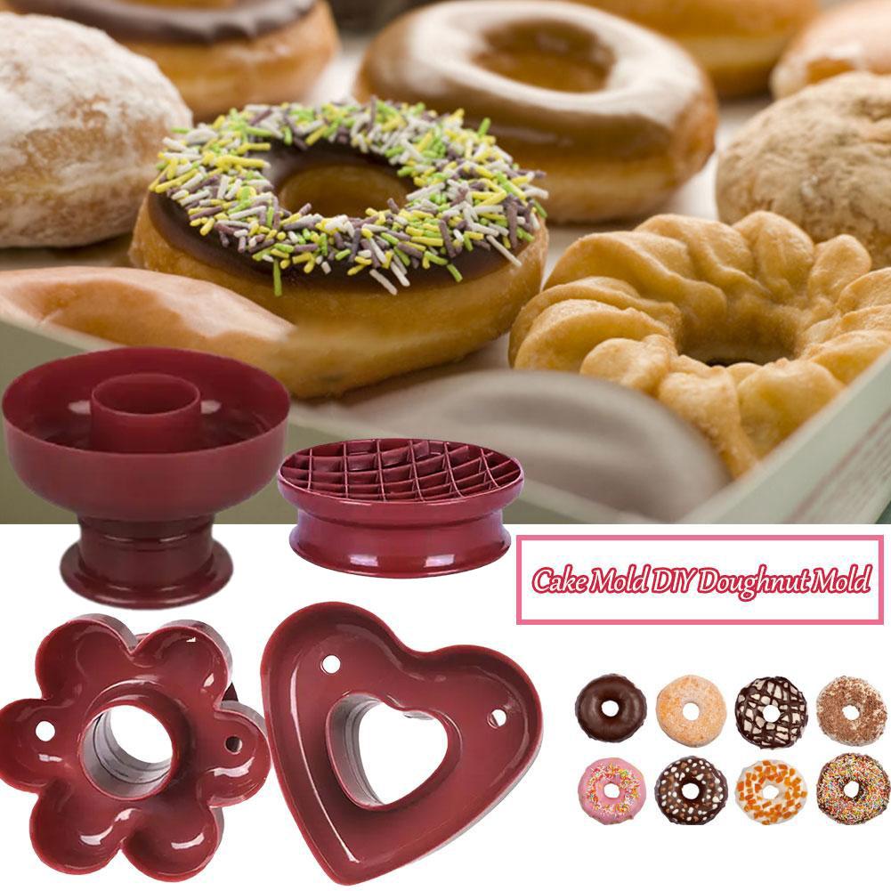 thumbnail image 3 of SGACAI Molde cortador para hacer donas, postres, repostería, donas, galletas, molde, herramienta para hacer pasteles, 3 of 7