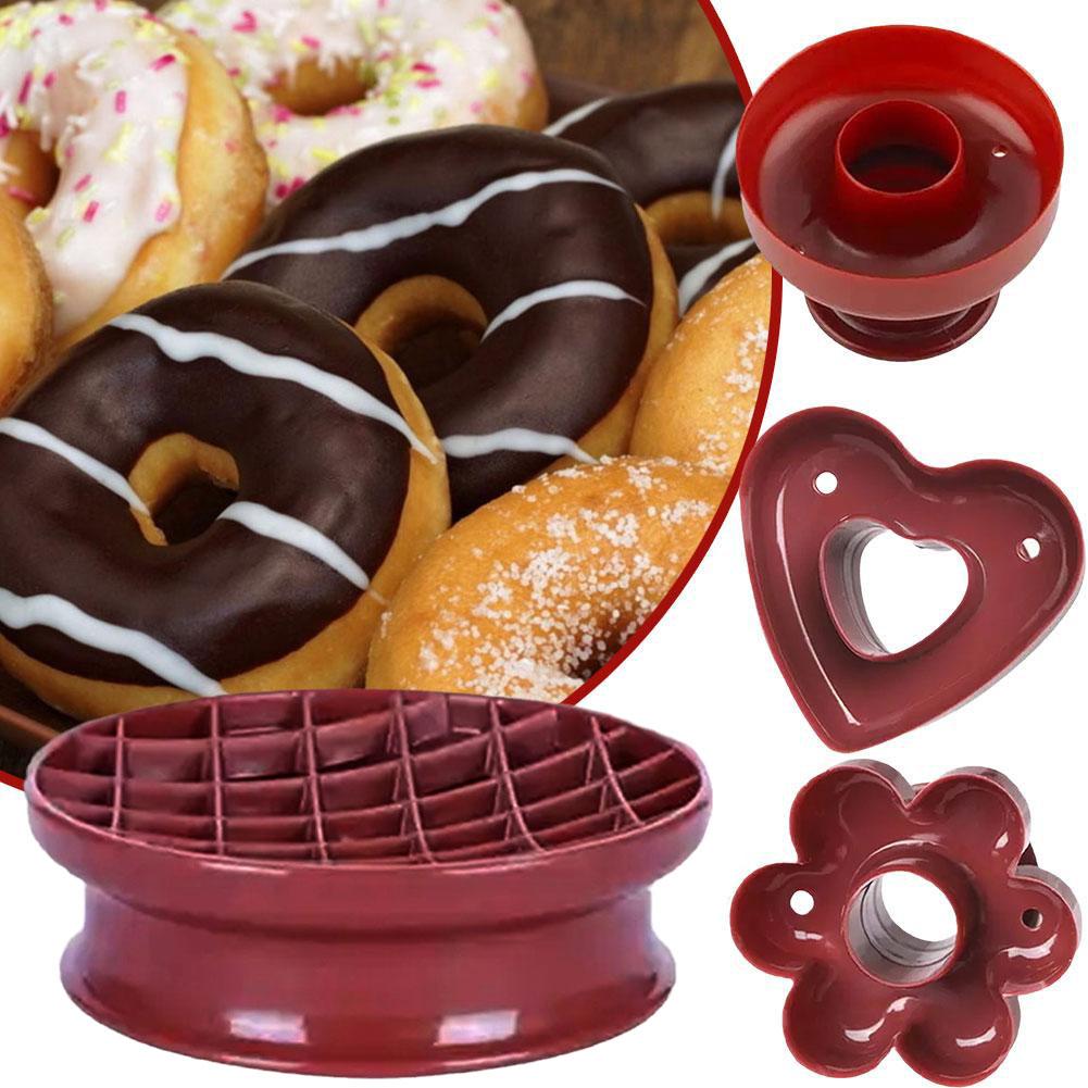 thumbnail image 2 of SGACAI Molde cortador para hacer donas, postres, repostería, donas, galletas, molde, herramienta para hacer pasteles, 2 of 7