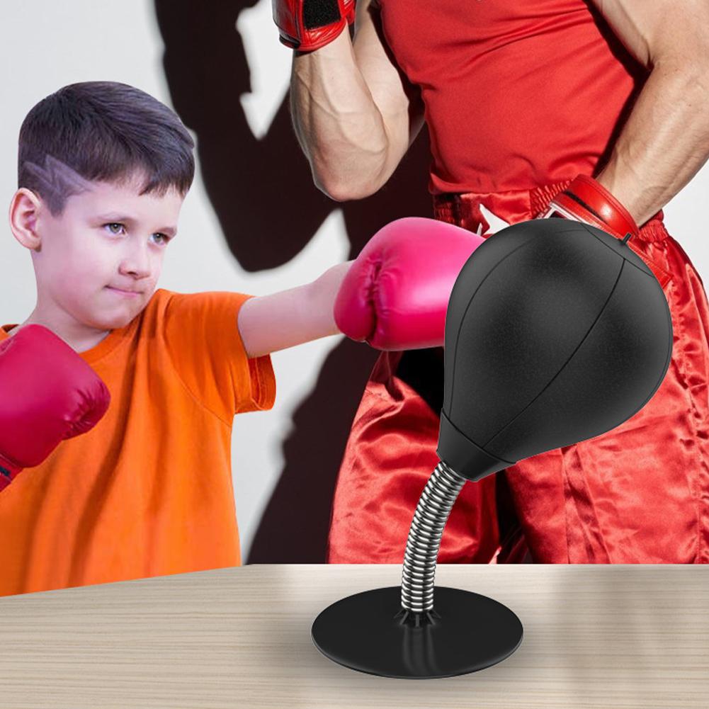 thumbnail image 4 of Wartleves Saco de boxeo de sobremesa con bomba para liberar el estrés, 4 of 7
