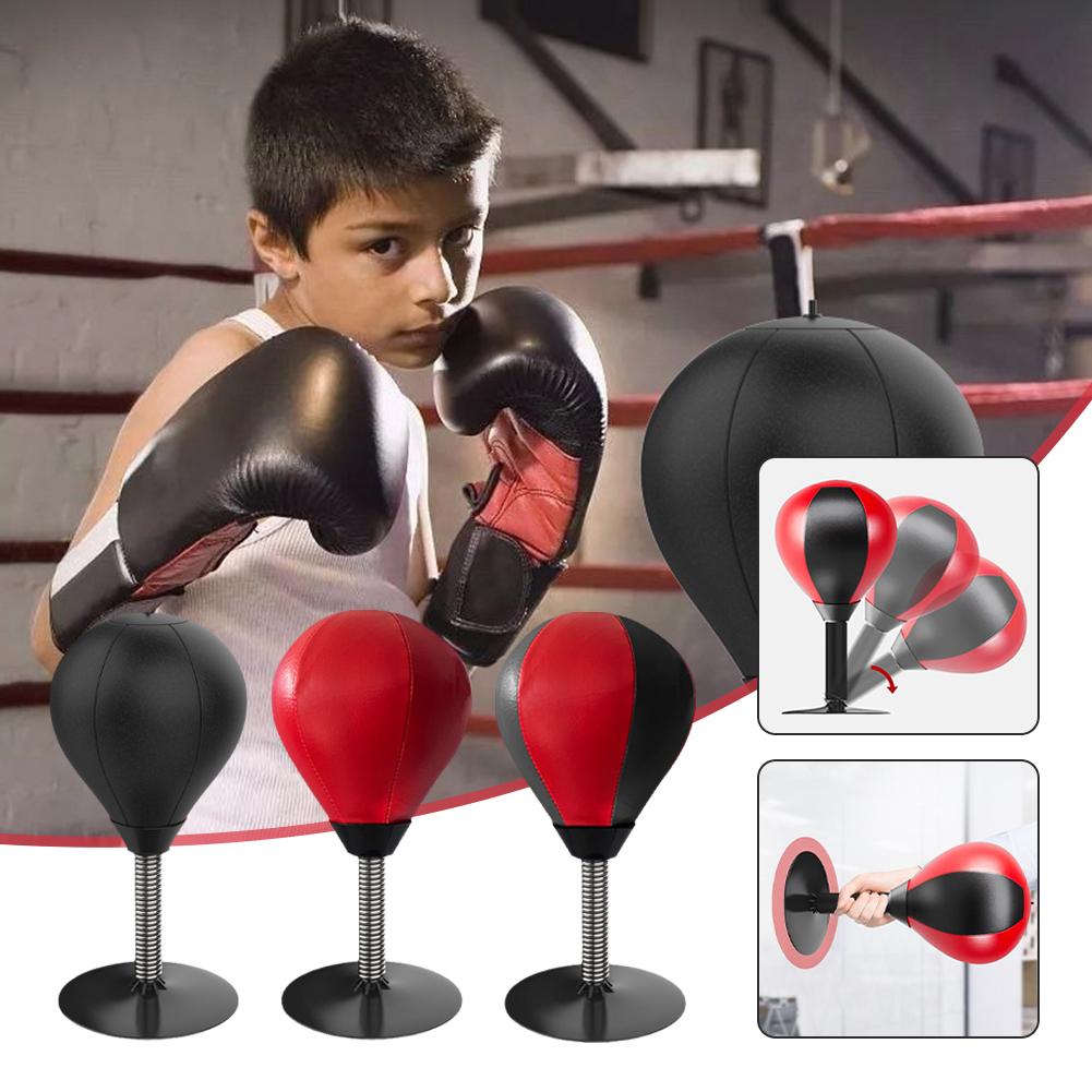thumbnail image 5 of Wartleves Saco de boxeo de sobremesa con bomba para liberar el estrés, 5 of 7