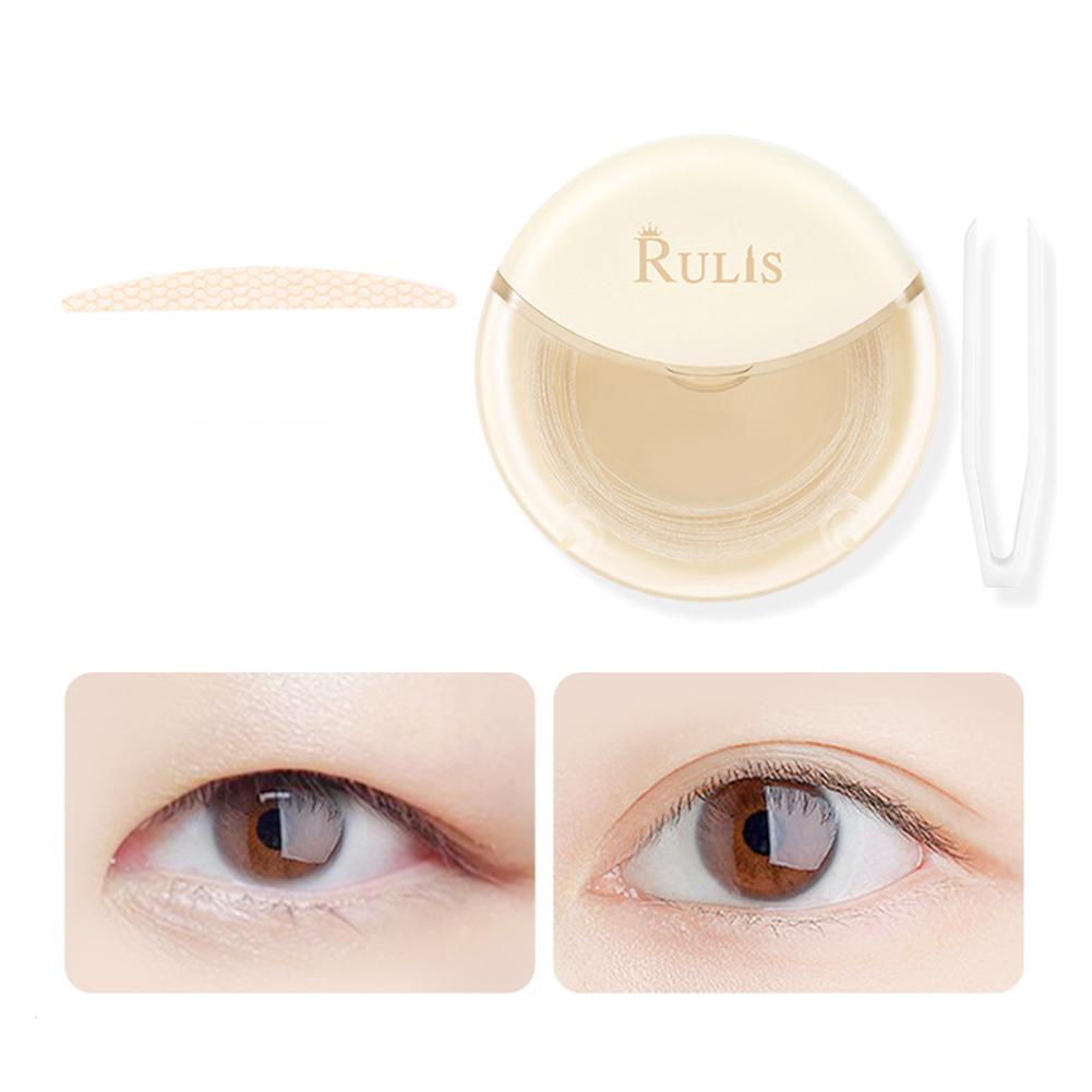 thumbnail image 4 of Ruifaya Pegatinas de doble párpado invisibles, naturales, que no dejan marcas, resistentes al agua, maquillaje duradero, 4 of 7