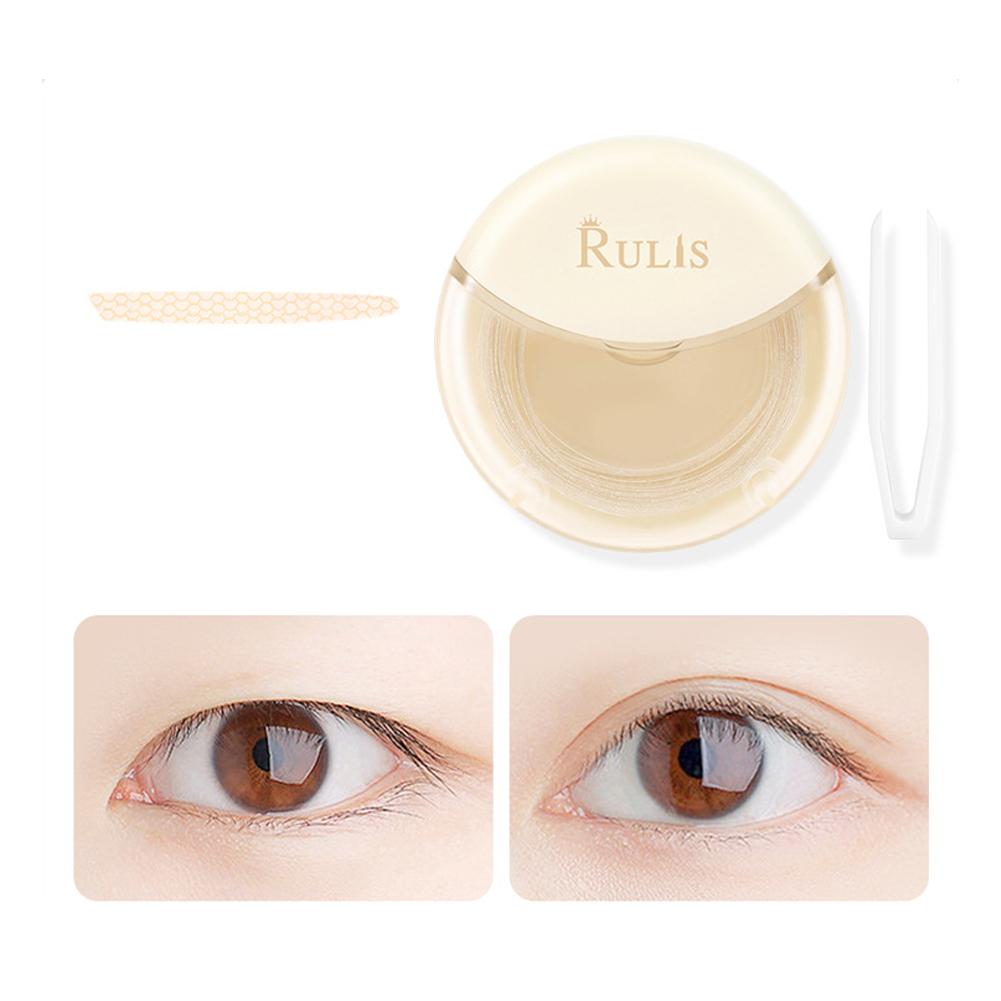 thumbnail image 5 of Ruifaya Pegatinas de doble párpado invisibles, naturales, que no dejan marcas, resistentes al agua, maquillaje duradero, 5 of 7