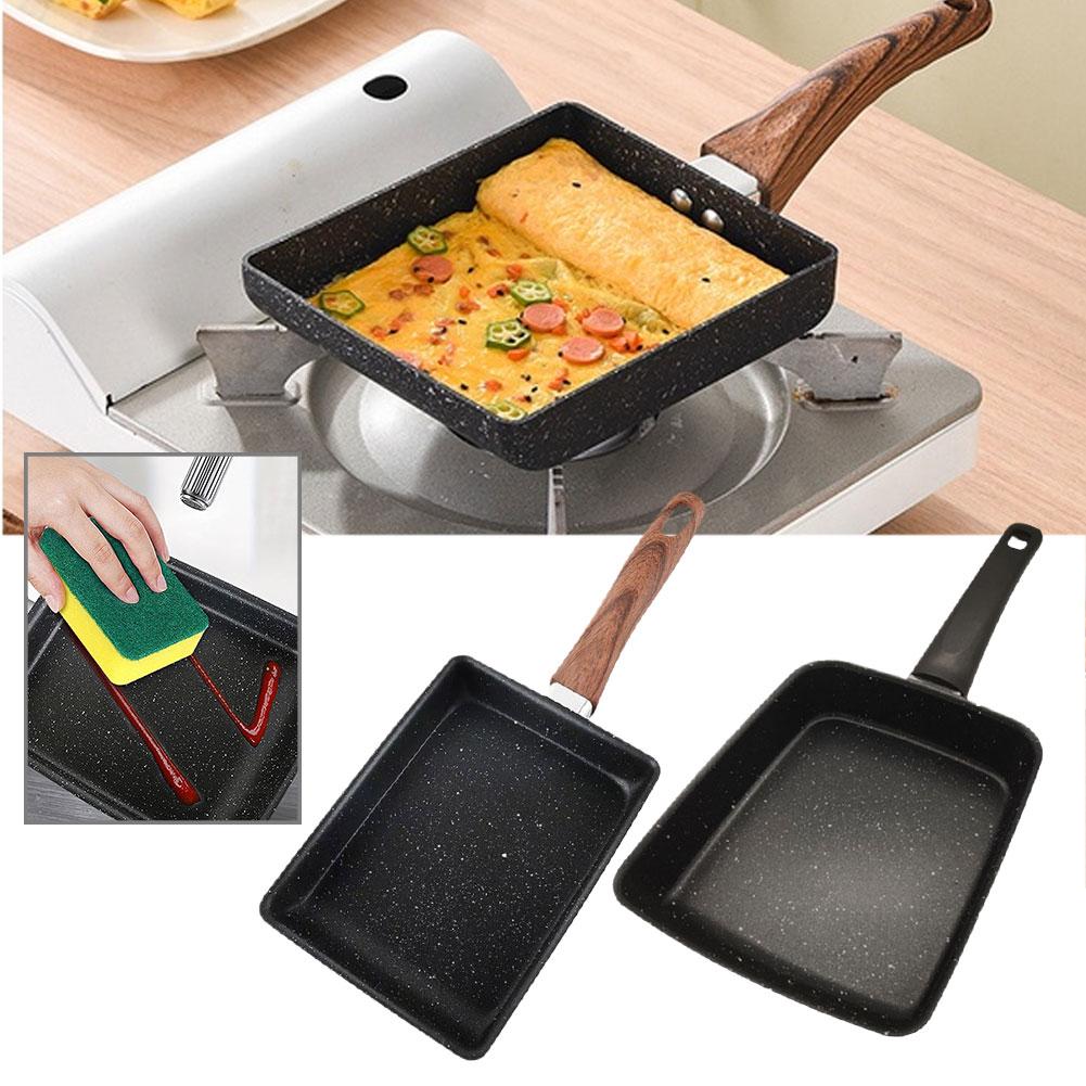 thumbnail image 3 of SGACAI Sartén japonesa Tamago-yaki cuadrada antiadherente sartén gruesa para romper huevos, 3 of 7