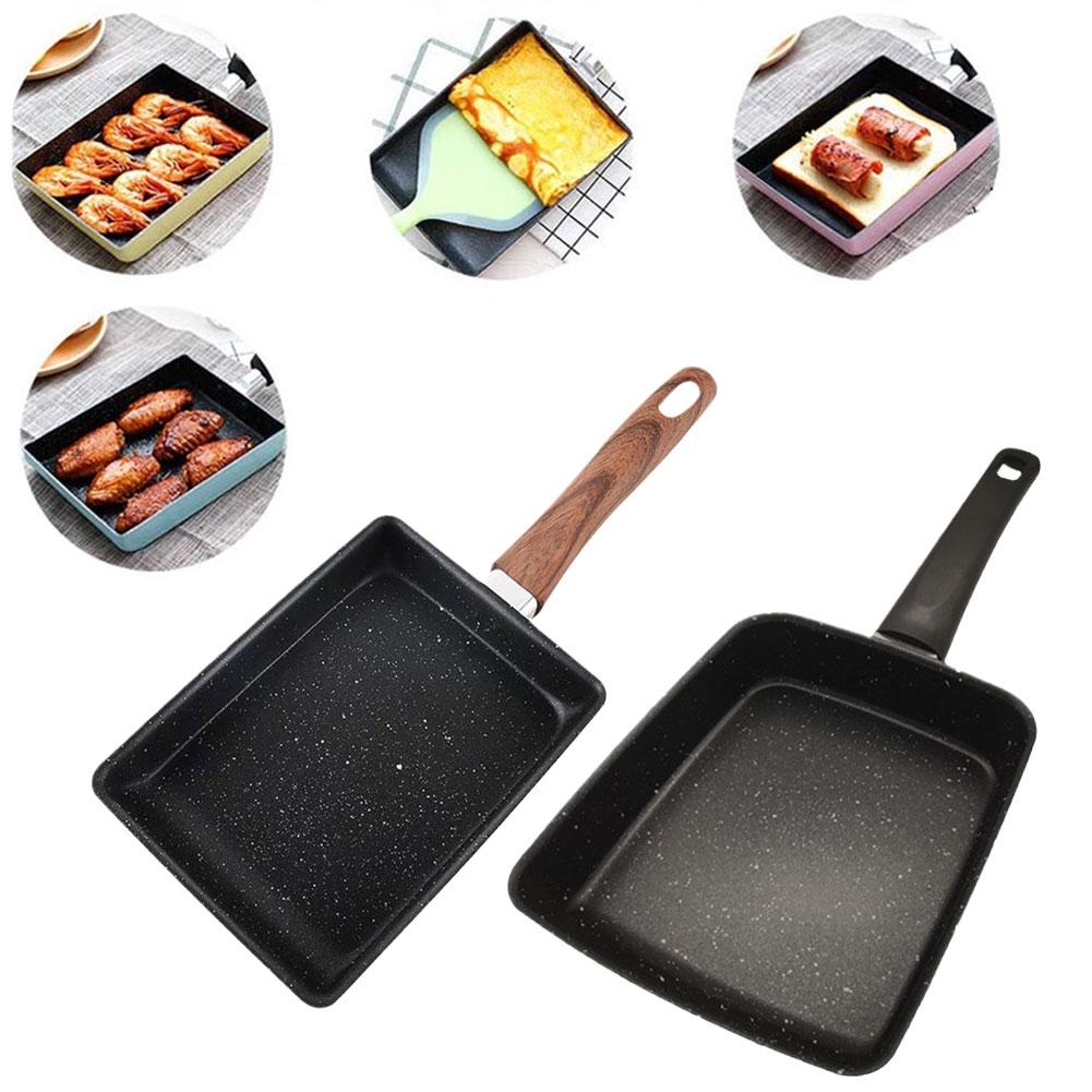 thumbnail image 2 of SGACAI Sartén japonesa Tamago-yaki cuadrada antiadherente sartén gruesa para romper huevos, 2 of 7