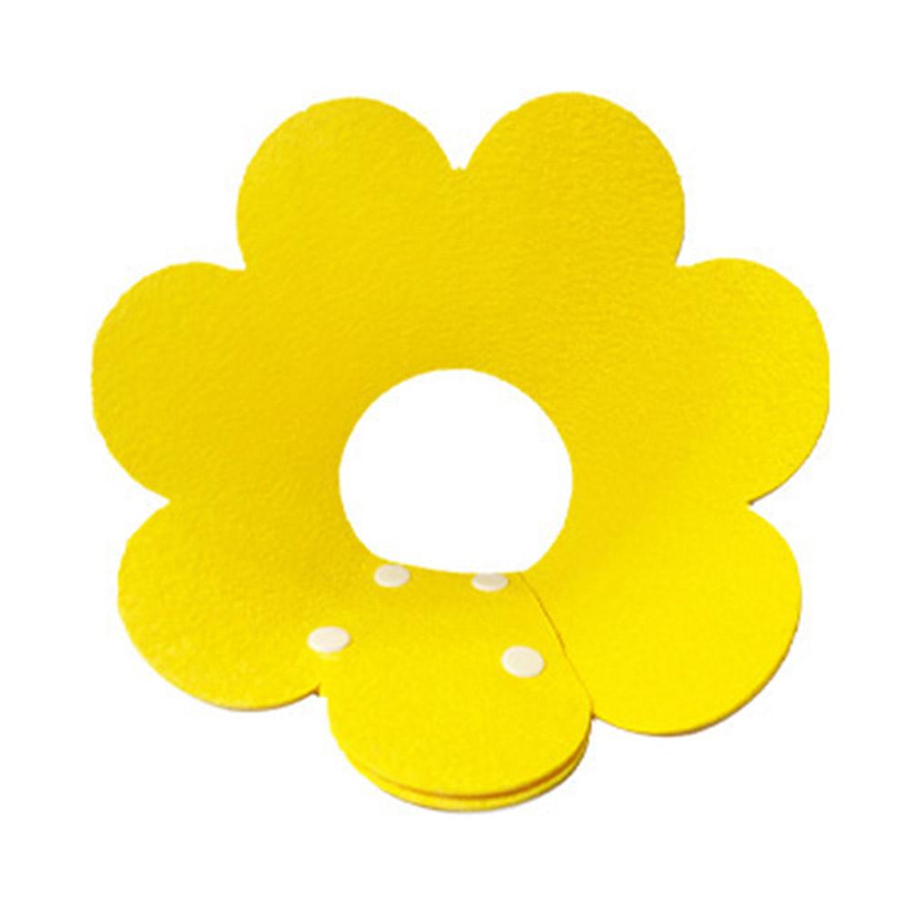 thumbnail image 5 of Ruifaya Collar de flores para perros y gatos con cono suave de fieltro, antimordeduras, ajustable, 5 of 7