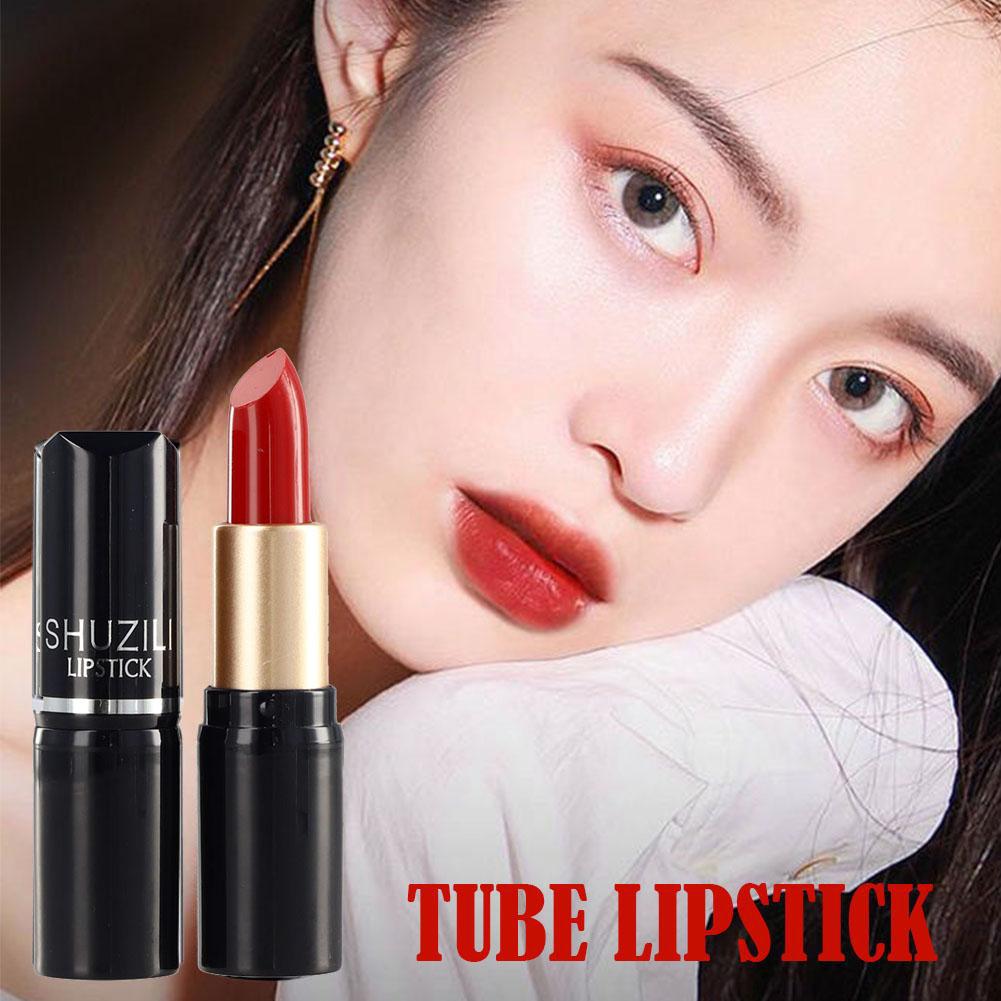thumbnail image 3 of Ruifaya Lápiz labial en tubo liso Lápiz labial resistente al agua Larga duración Hidratante Maquillaje H7 з&, 3 of 7