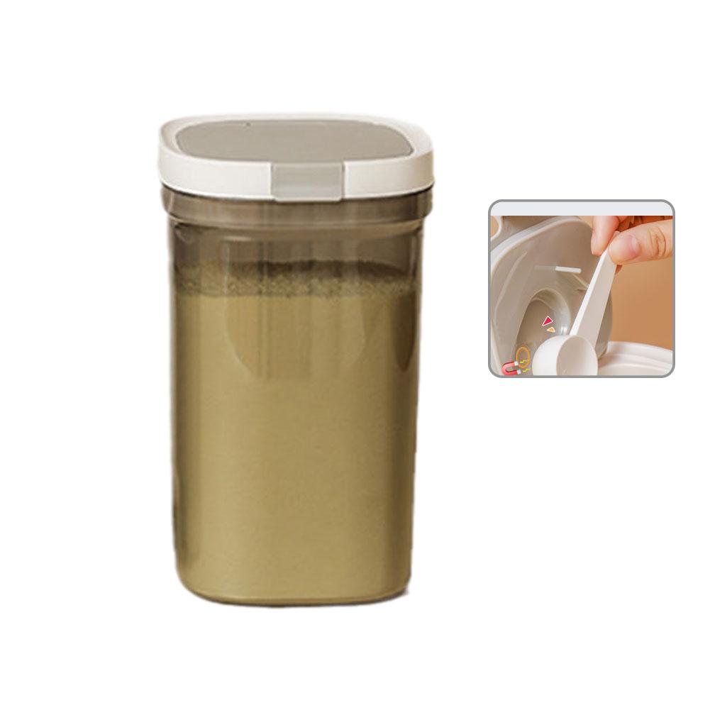 thumbnail image 4 of Ruifaya Contenedor de leche en polvo Tarro de almacenamiento Latas selladas Alimentos rápidos o almacenamiento en la cocina, 4 of 7