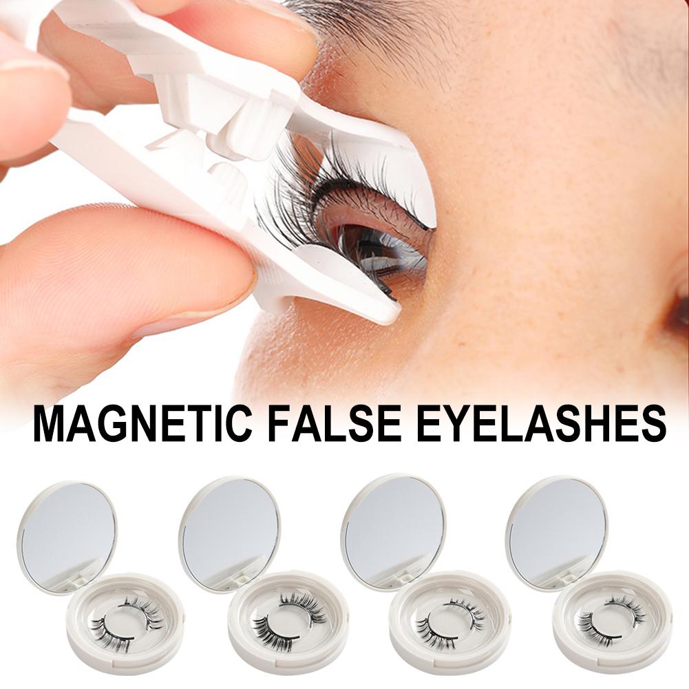 thumbnail image 3 of SGACAI Pestañas postizas magnéticas 3D con clip para maquillaje de pestañas naturales 1 par Z2E6, 3 of 7
