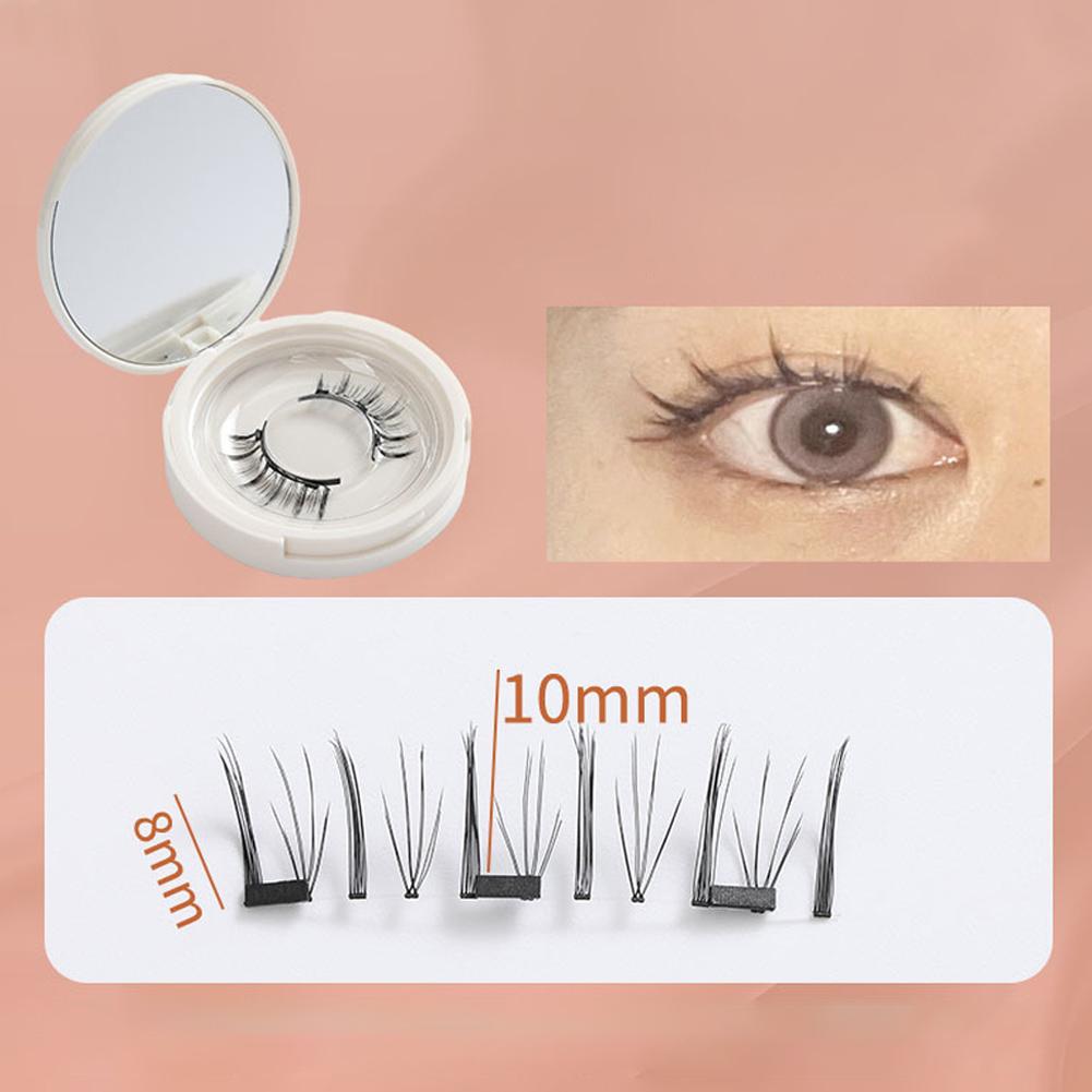 thumbnail image 4 of SGACAI Pestañas postizas magnéticas 3D con clip para maquillaje de pestañas naturales 1 par Z2E6, 4 of 7