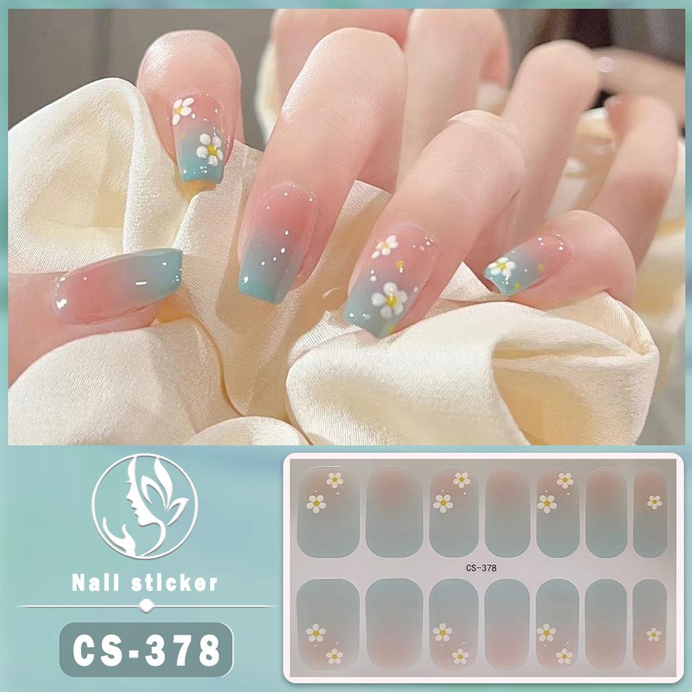thumbnail image 4 of Wartleves Pegatinas para uñas de alta gama CS, estilo chino, resistentes al agua y duraderas, E3, 4 of 7