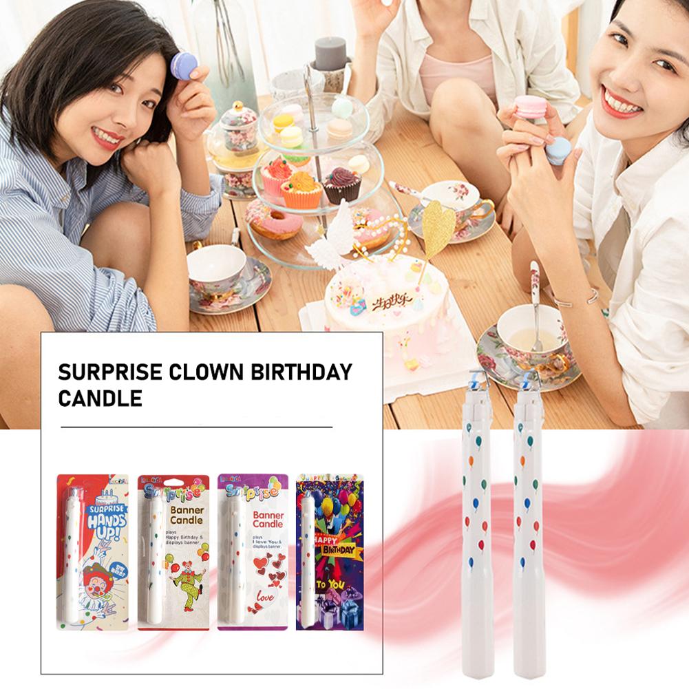 thumbnail image 2 of Ruifaya Abanico con vela de cumpleaños con forma de abanico sorpresa creativa, número de fiesta de pastel horneado 2024, 2 of 7