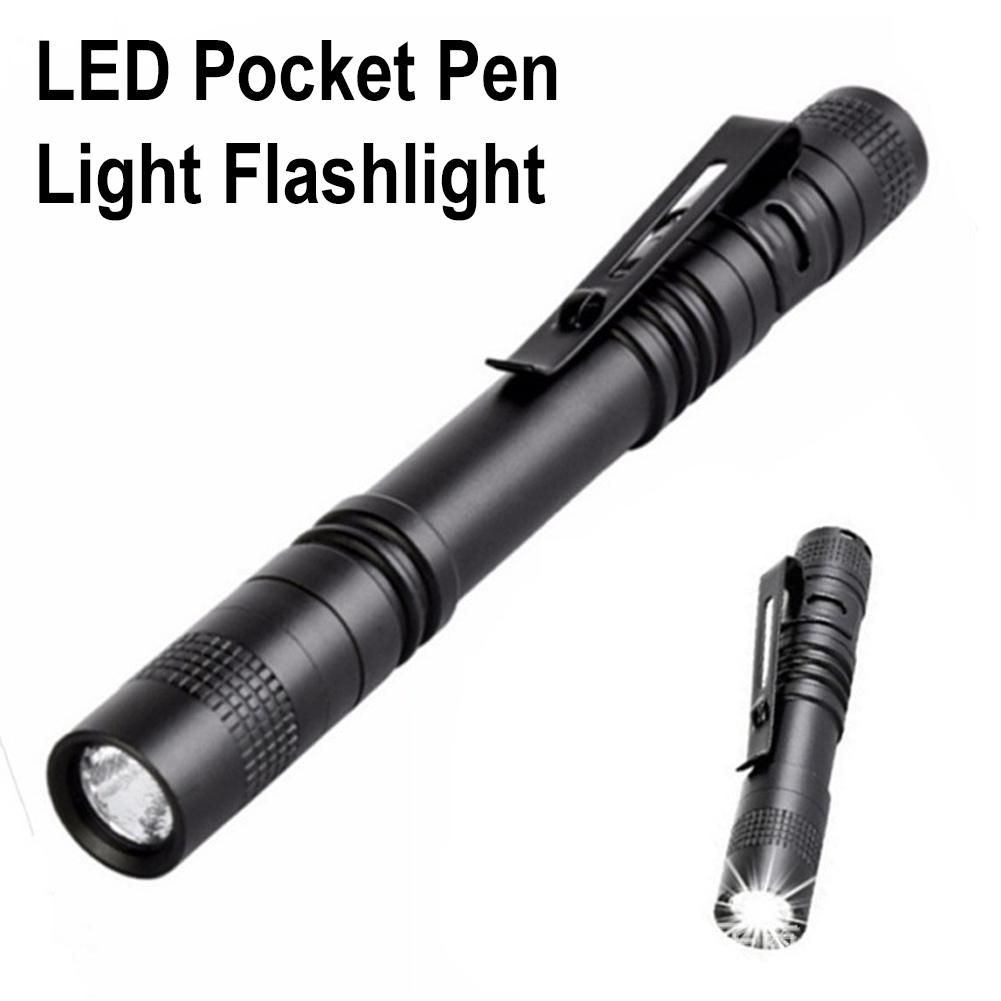 thumbnail image 3 of SGACAI Linterna LED con clip, miniluz, linterna de bolsillo, portátil, tipo bolígrafo, lámpara Q, 3 of 7