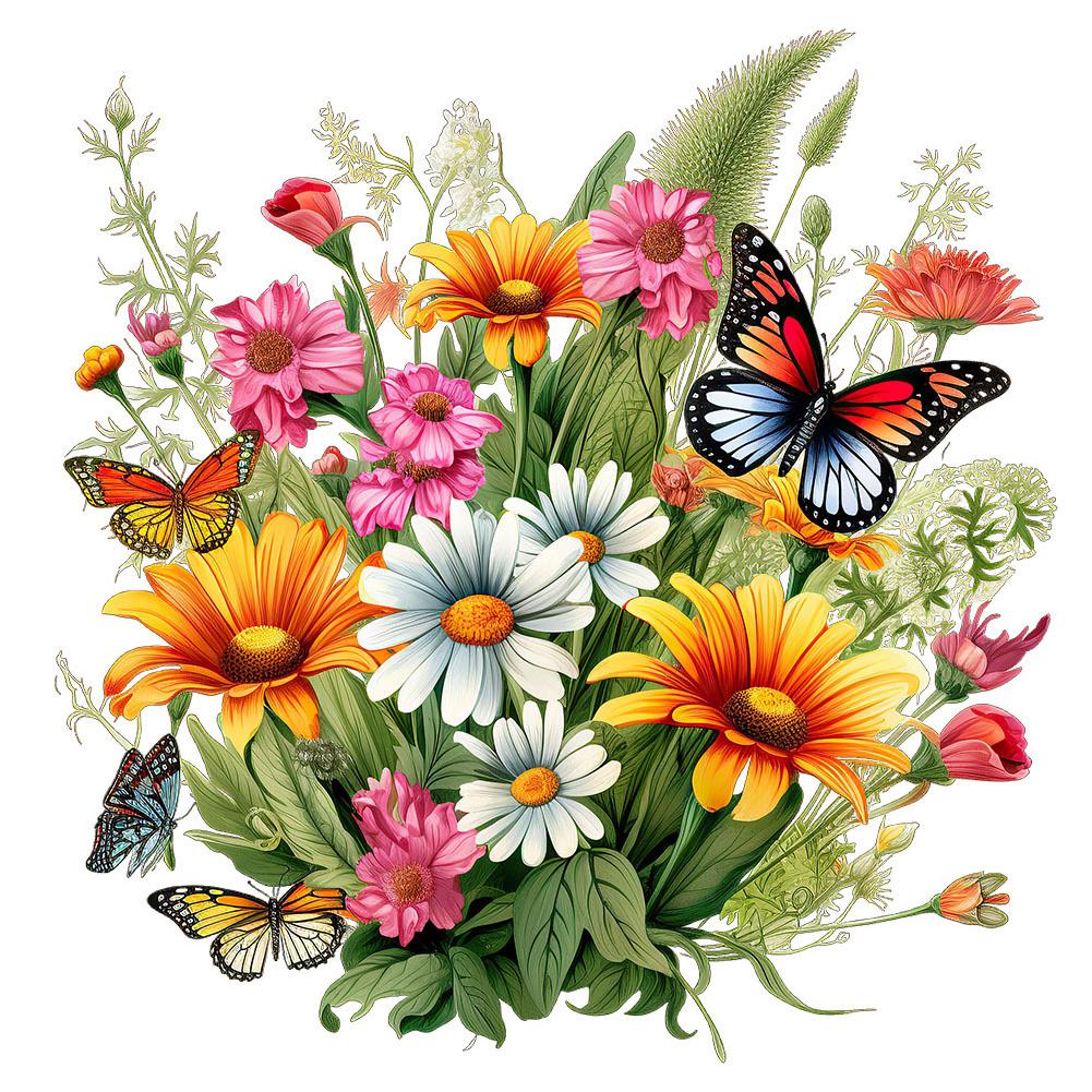thumbnail image 3 of SGACAI Pegatinas para asiento de inodoro con diseño de mariposas y flores, calcomanías para tapa de inodoro, pegatinas extraíbles, 3 of 7
