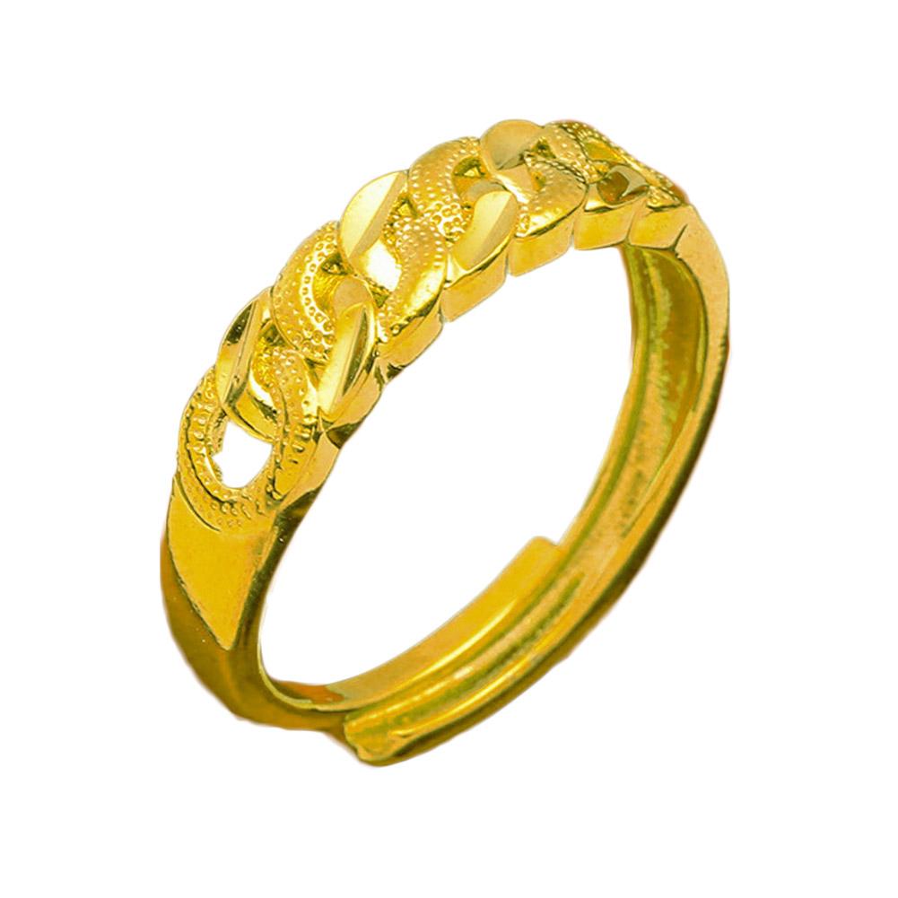 thumbnail image 4 of Wartleves Anillos de color dorado ajustables para joyería unisex Lote S1 X9J5 ¡CALIENTE!, 4 of 7