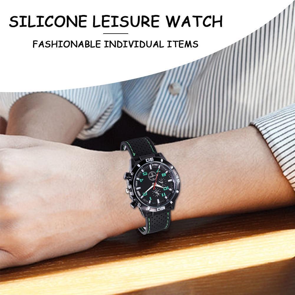 thumbnail image 5 of SGACAI Relojes deportivos para hombre, de cuarzo, con correa de silicona, estilo militar, baratos y bonitos, 5 of 7