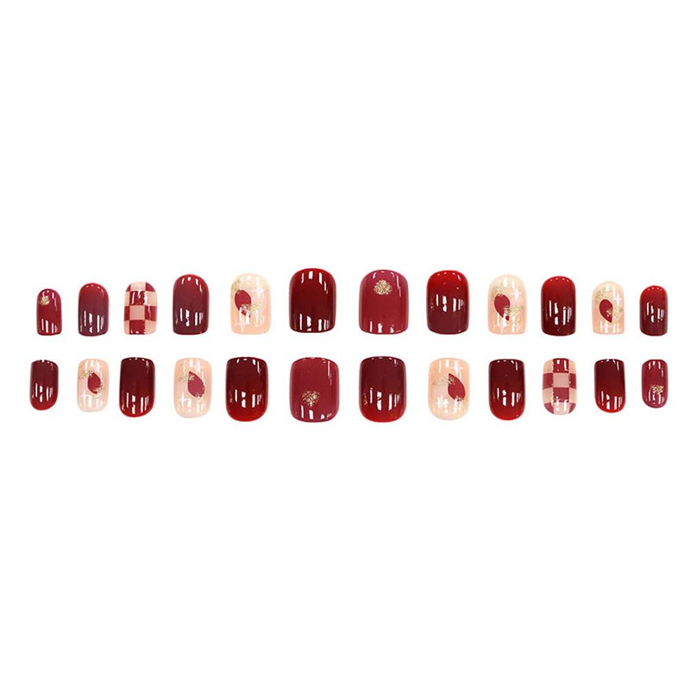 thumbnail image 4 of SGACAI Uñas postizas postizas Puntas de uñas completas Uñas acrílicas artificiales Pegamento de arte estadounidense con uñas, 4 of 7