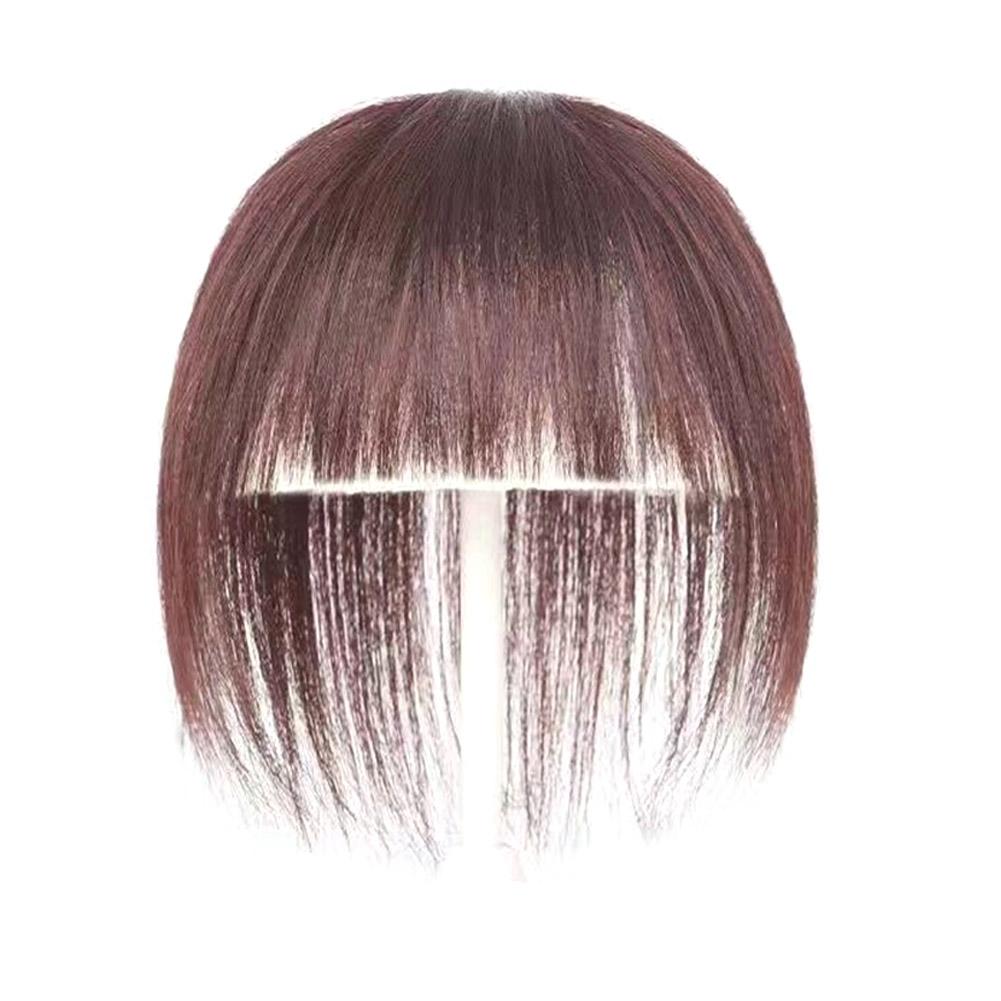 thumbnail image 5 of Ruifaya Peluquín con clip y flequillo para extensión de cabello fino, 5 of 7