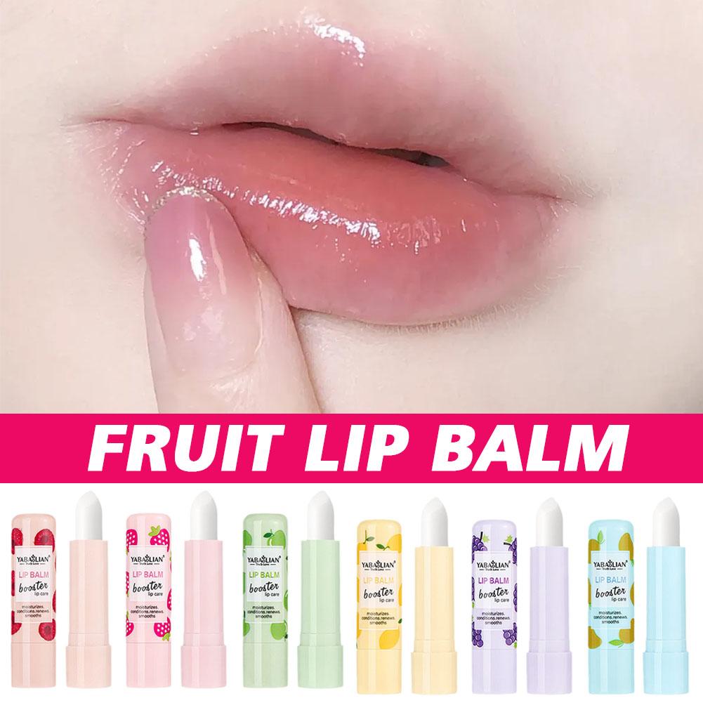 thumbnail image 3 of SGACAI Bálsamo labial de frutas, bálsamo labial hidratante para el cuidado de los labios, bálsamo labial nutritivo de larga duración, bálsamo labial hidratante, juego de bálsamo labial con sabor a, 3 of 7
