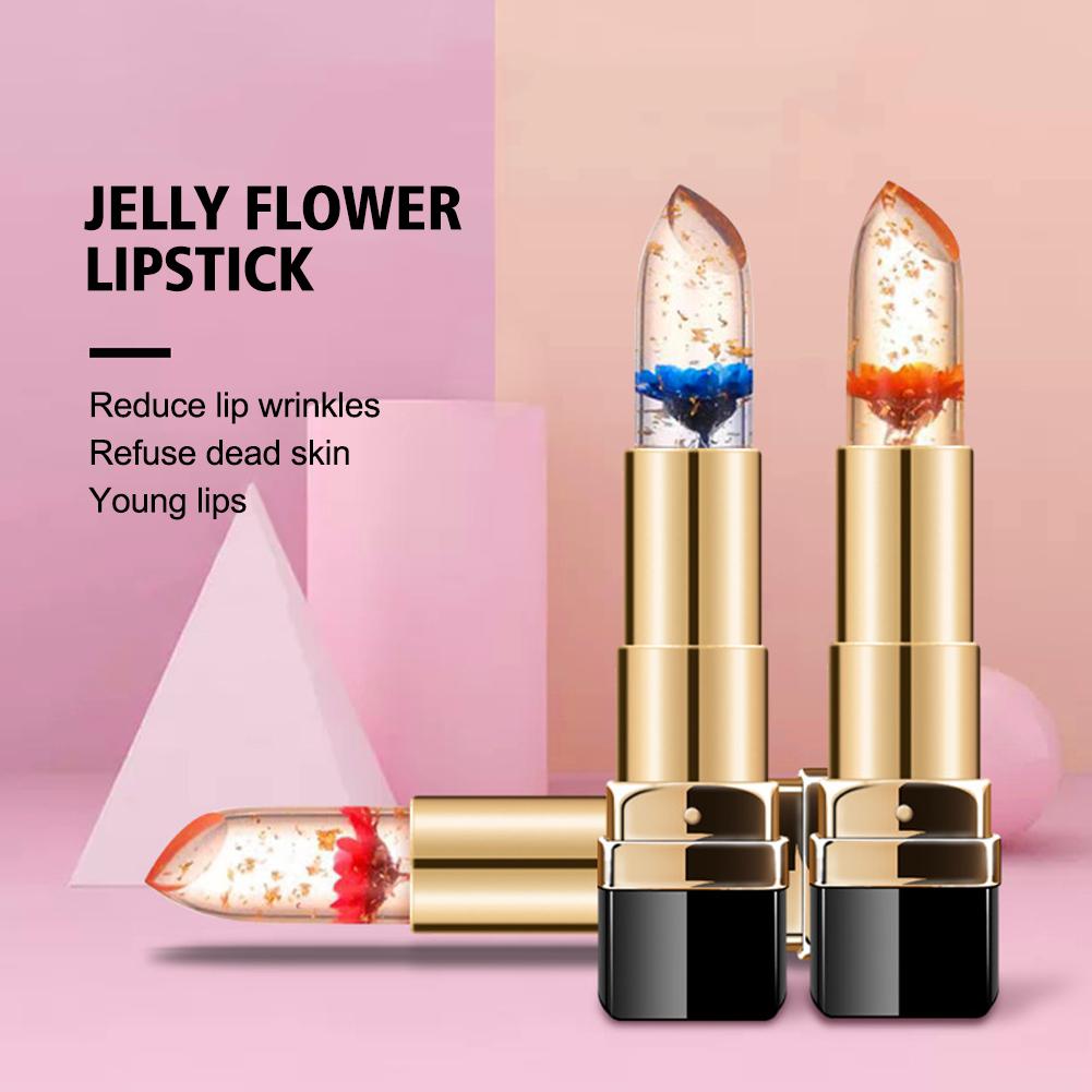 thumbnail image 3 of SGACAI Lápiz labial hidratante de larga duración con gelatina de flores Cambio de temperatura en 2024, 3 of 7