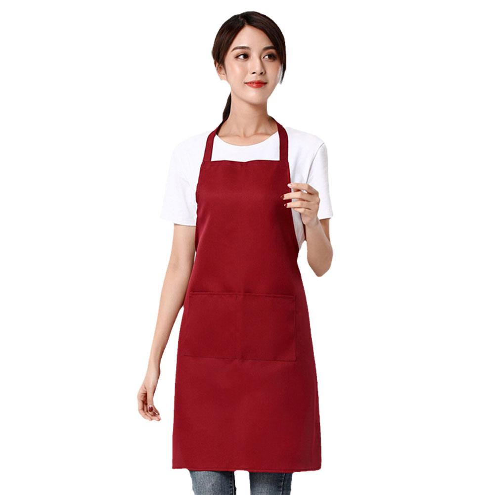 thumbnail image 4 of Wartleves Delantal de cocina ajustable, impermeable, a prueba de polvo, resistente a la suciedad, nuevo Z5O ¡CALIENTE!, 4 of 7