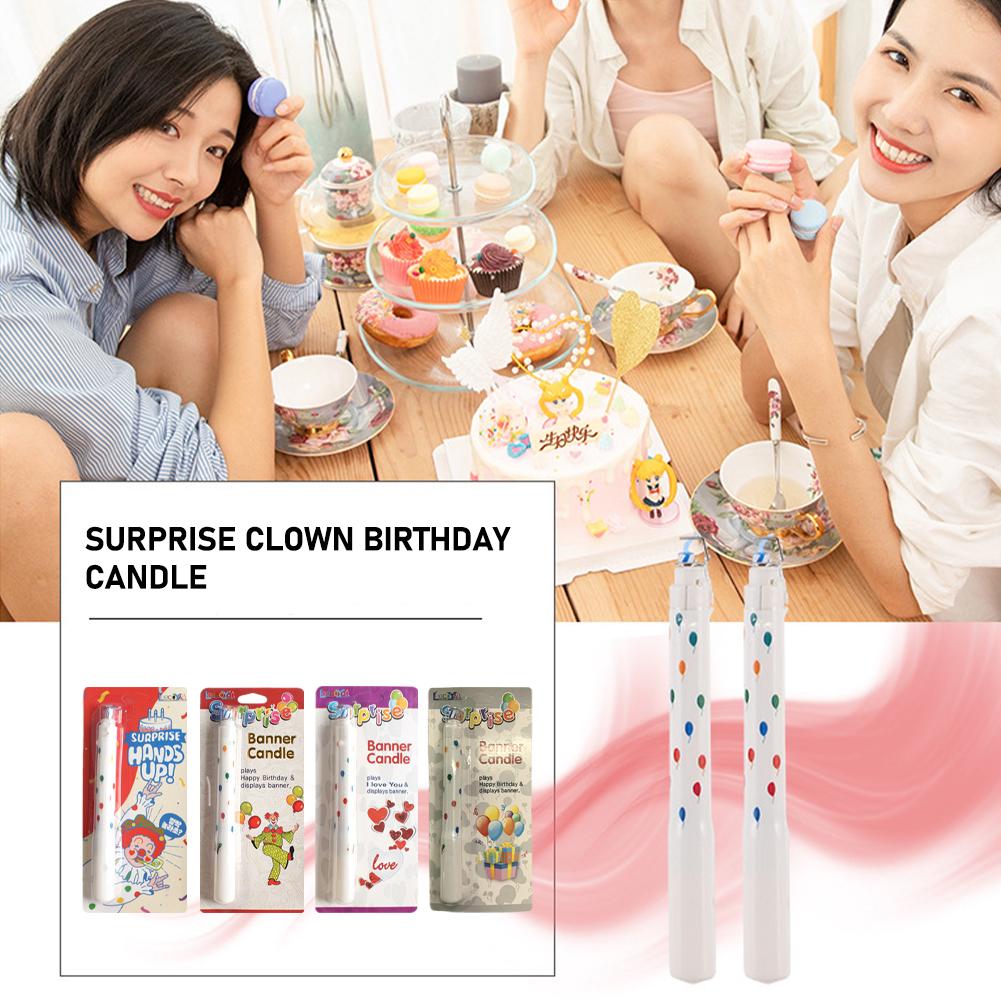 thumbnail image 4 of Ruifaya Abanico con vela de cumpleaños con forma de abanico sorpresa creativa, número de fiesta de pastel horneado 2024, 4 of 7