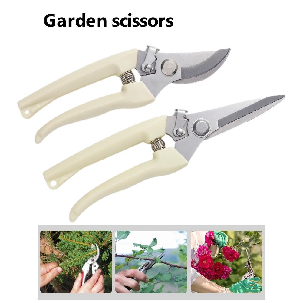 thumbnail image 4 of SGACAI Tijeras de podar de mano de acero de primera calidad, tijeras de jardinería, tijeras de podar para jardín con mangos, herramienta de podar, piezas, accesorios, W7M8, ergonómicas, 4 of 7