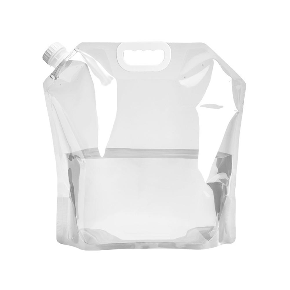 thumbnail image 5 of Ruifaya LQQDREX Bolsa de agua potable portátil plegable, bolsa de congelador de baño de hielo de gran capacidad, bolsa de almacenamiento de agua para acampar al aire libre, senderismo, engrosada, 5 of 7