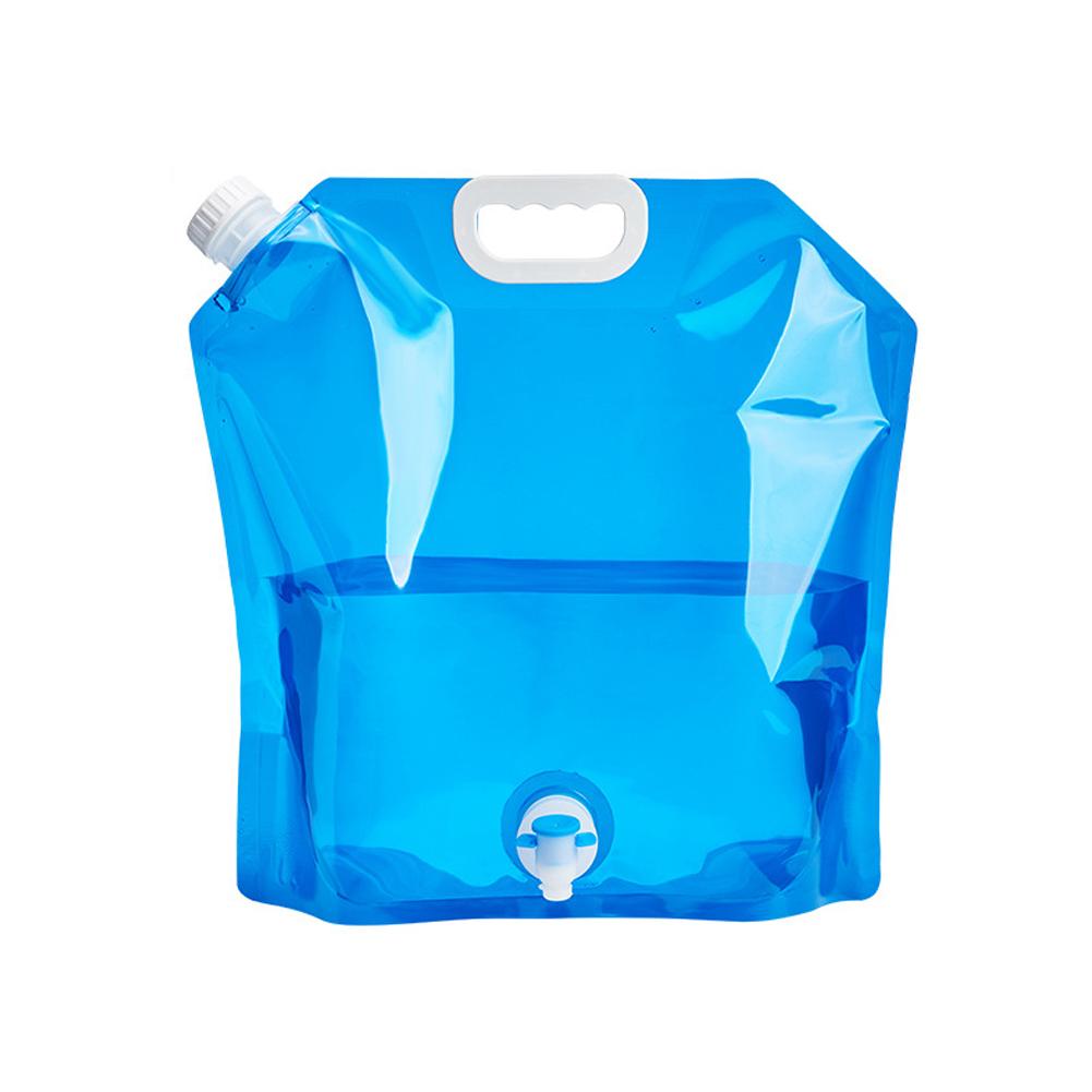 thumbnail image 4 of Ruifaya LQQDREX Bolsa de agua potable portátil plegable, bolsa de congelador de baño de hielo de gran capacidad, bolsa de almacenamiento de agua para acampar al aire libre, senderismo, engrosada, 4 of 7