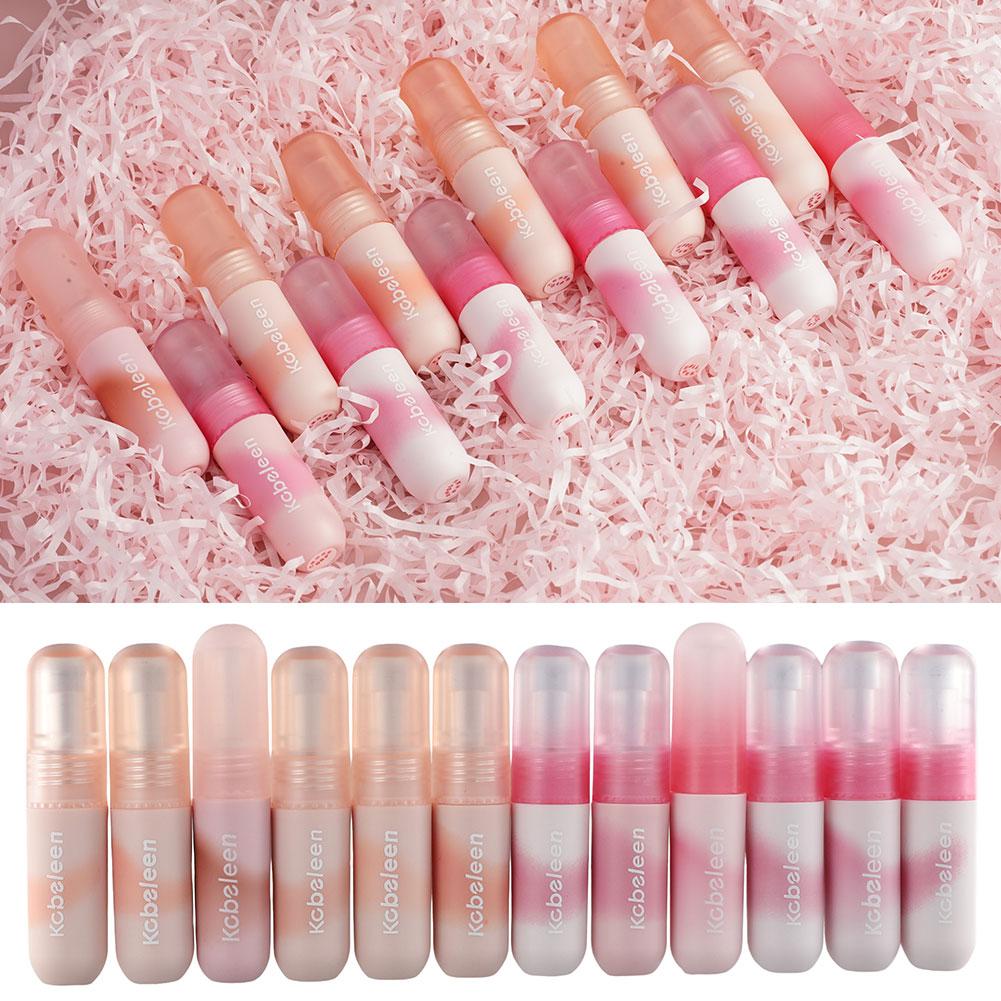thumbnail image 2 of Wartleves Lápiz labial líquido Color Lip Mud, hidratante, con alto contenido de pigmento, brillo labial, labios Z тё, 2 of 7
