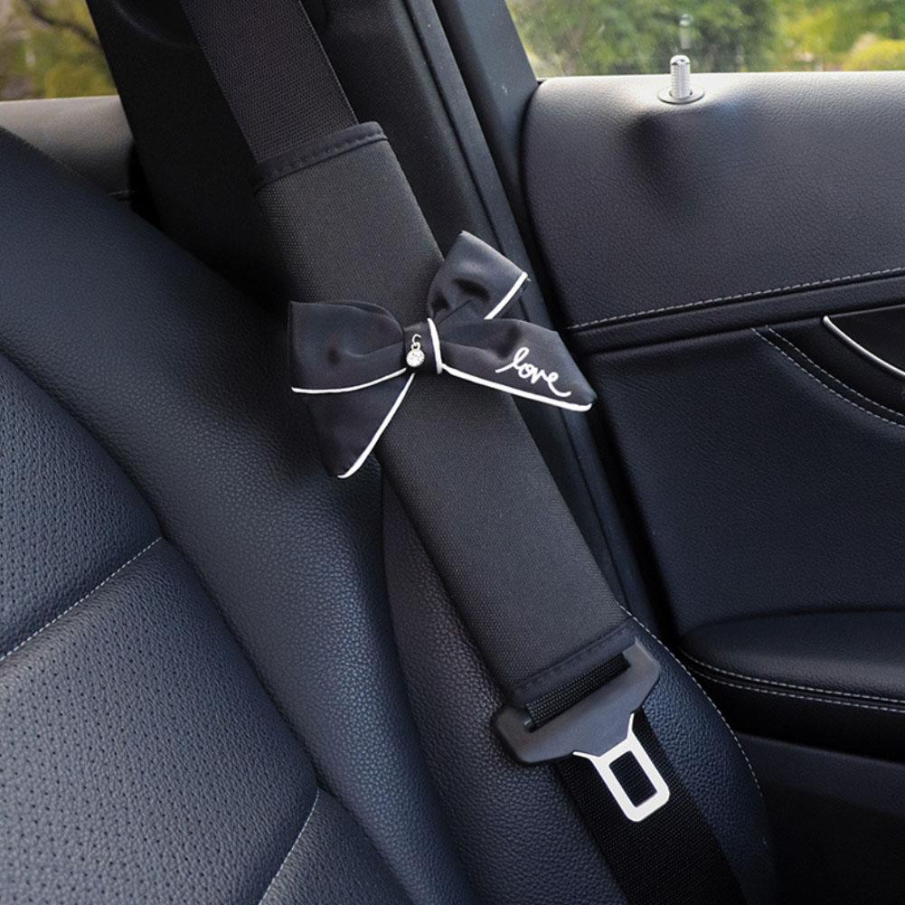 thumbnail image 5 of SGACAI Funda para cinturón de seguridad con lazo para el hombro, bonito juego de decoración para coche, 5 of 7