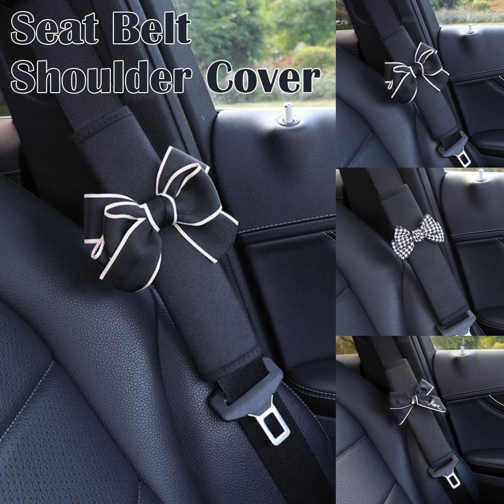 thumbnail image 2 of SGACAI Funda para cinturón de seguridad con lazo para el hombro, bonito juego de decoración para coche, 2 of 7