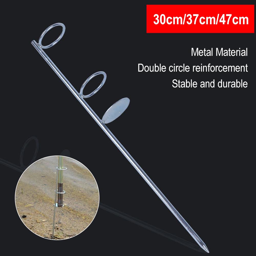 thumbnail image 2 of Wartleves Soporte de metal para caña de pescar con montaje en riel de 30/37/47 cm, 2 of 7