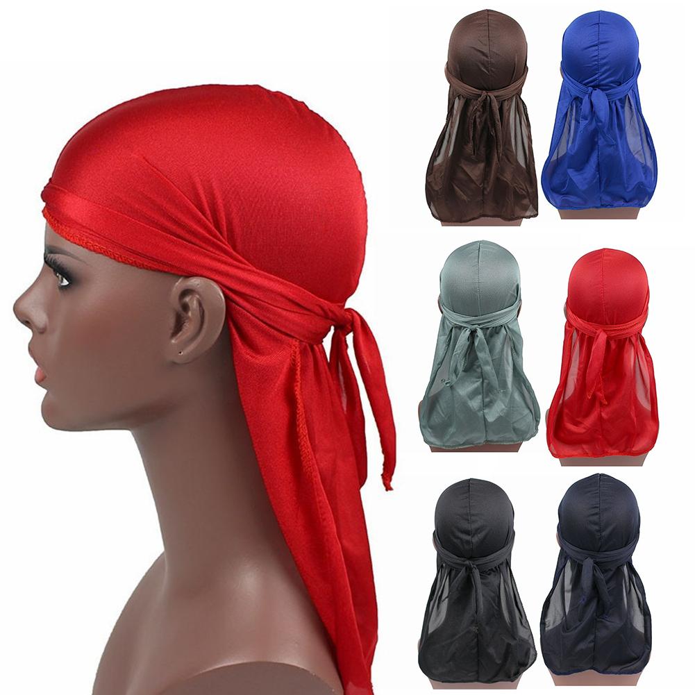 thumbnail image 3 of SGACAI Gorro de seda unisex para hombre y mujer, bandana, pañuelo, pañuelo, E6, 3 of 7